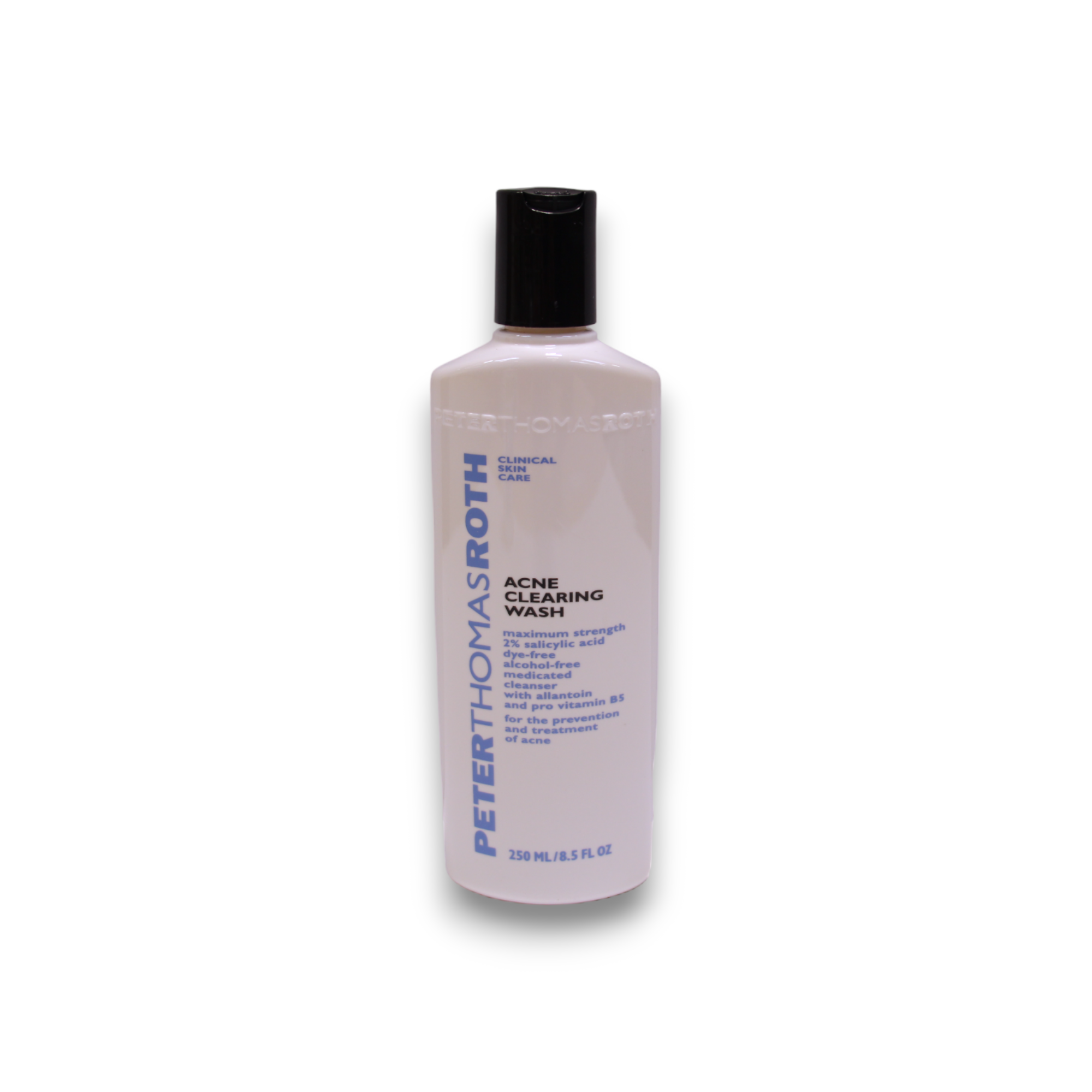 Peter Thomas Roth, Acne Clearing Wash, Acid salicilic, Anti-puncte negre, Emulsie, Pentru față, 250 ml - Olmarkt
