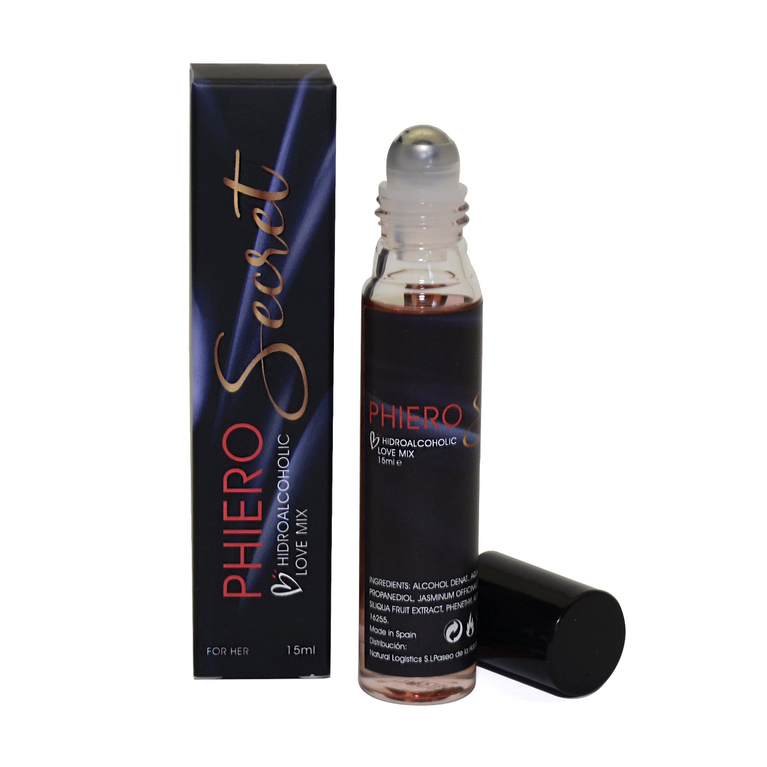 Phiero, Secret, Parfum cu feromoni, Pentru femei, 10 ml