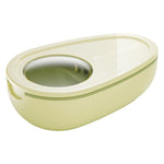 Cutie Taiat Pastile si Depozitare Medicamente, Flippy, Galbena, 8x5x2.65 cm, Compacta si Portabila, Ideala Pentru