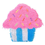 Pinata Briosa CupCake pentru Petrecere, Flippy, din Hartie Creponata si Carton, Pinata pentru Petreceri, 45 x 35 x 10