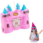 Pinata Castel Printesa pentru Petrecere, Flippy, din Hartie Creponata si Carton, Pinata pentru Petreceri, 40 x 37 x 15