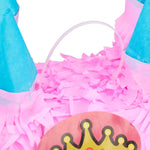 Pinata Castel Printesa pentru Petrecere, Flippy, din Hartie Creponata si Carton, Pinata pentru Petreceri, 40 x 37 x 15