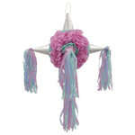 Pinata Rotunda pentru Petrecere, Flippy, Detalii Argintii, din Hartie si Carton, Pinata pentru Copii, 76 x 50 x 50 cm,