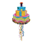 Pinata Tort Aniversar / Birthday Cake pentru Petrecere, Flippy, din Hartie si Carton, Pinata pentru Petreceri, 32 x 28