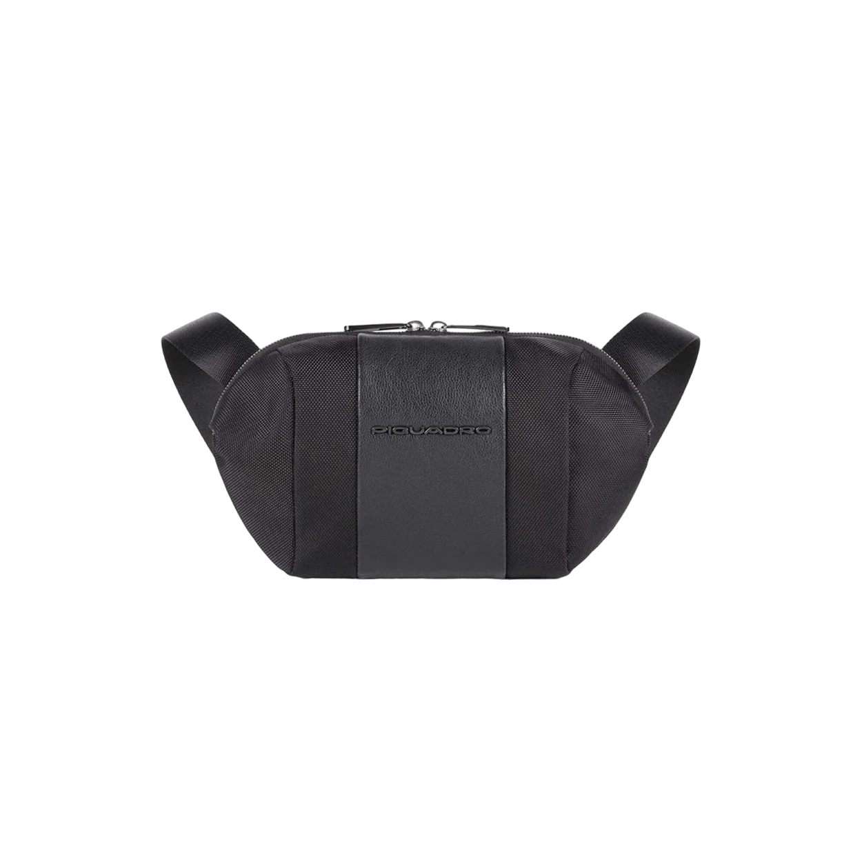 Piquadro, Bum, Geantă textilă crossbody, Negru, CA5479BR2, 28 x 16 x 6 cm, Pentru bărbați - Olmarkt