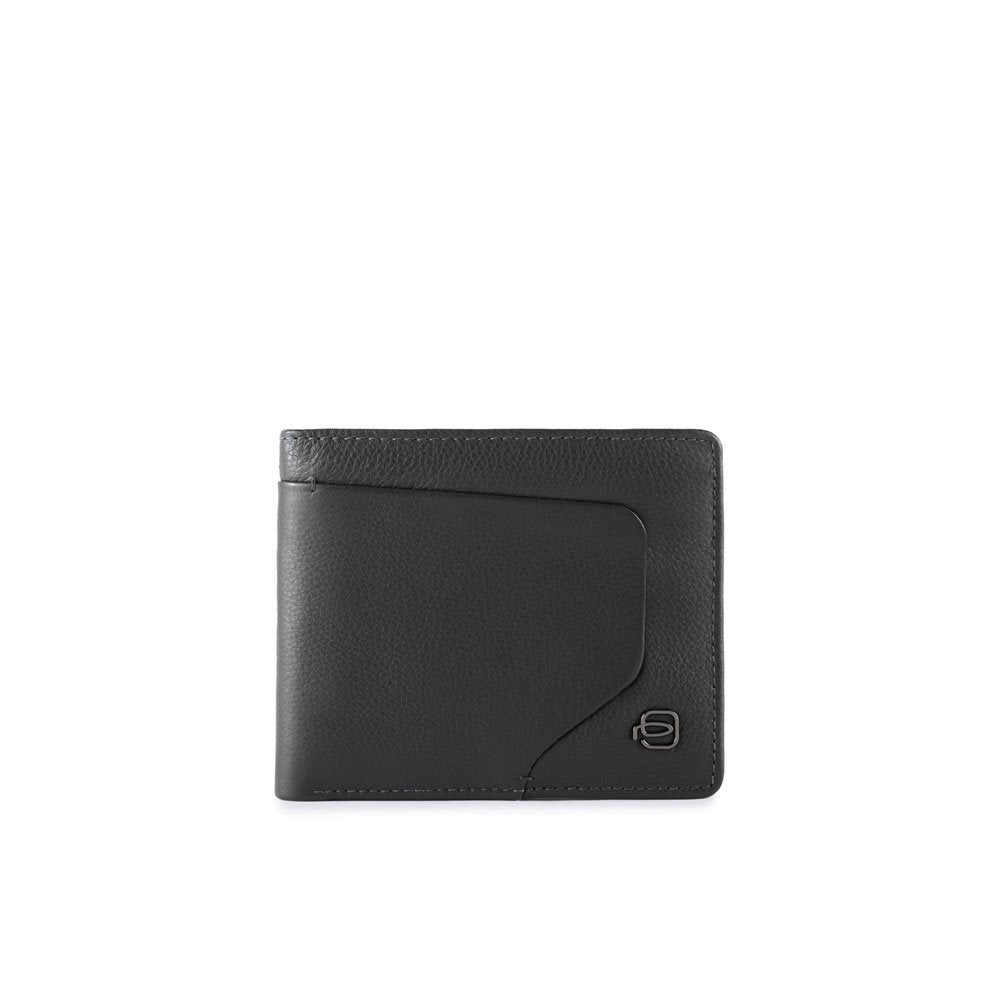 Piquadro, Akron, Portofel din piele, PU3891AOR-N, Negru, Pentru bărbați - Olmarkt