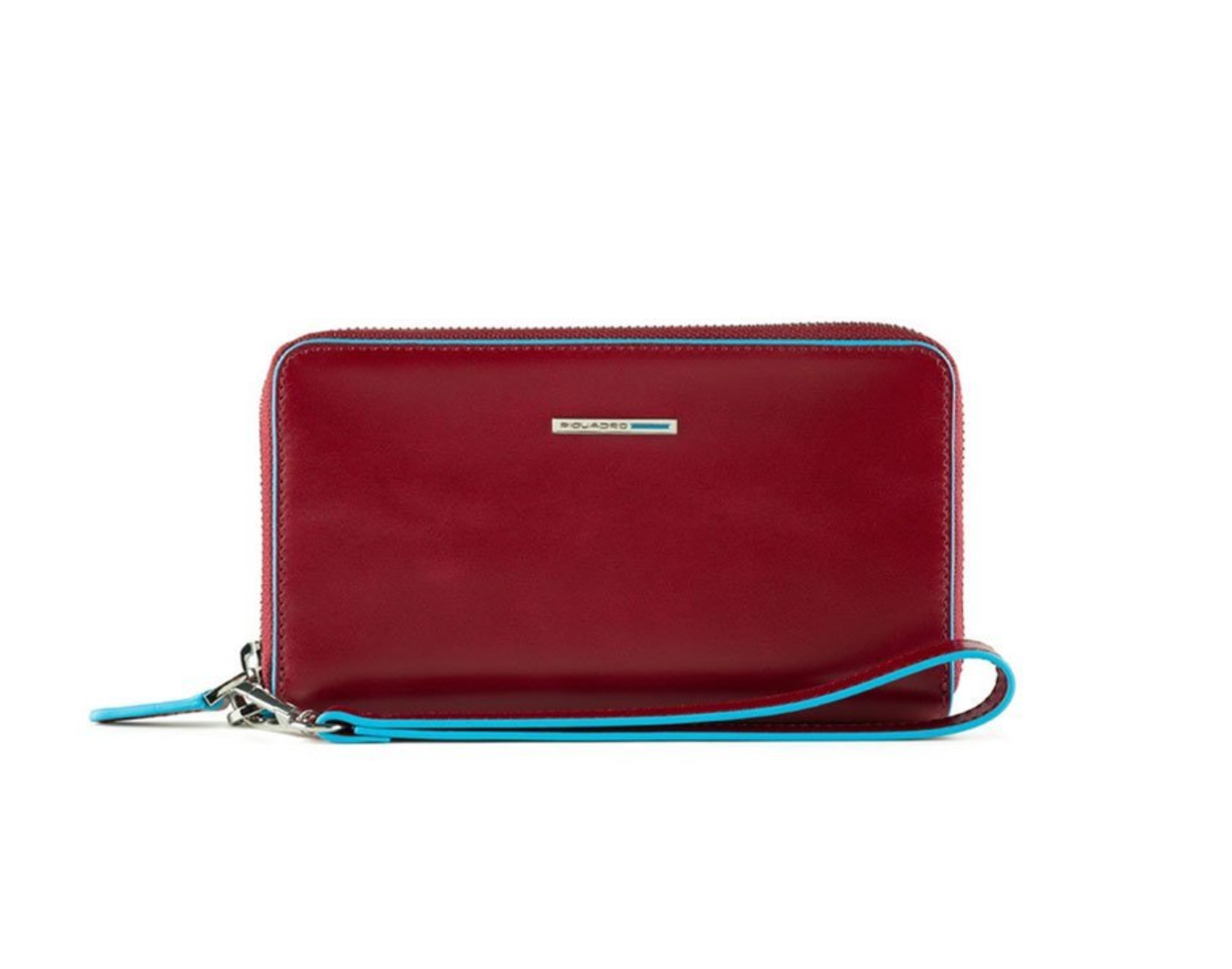 Piquadro, Blue Square, Portofel din piele, Roșu, Pentru femei - Olmarkt