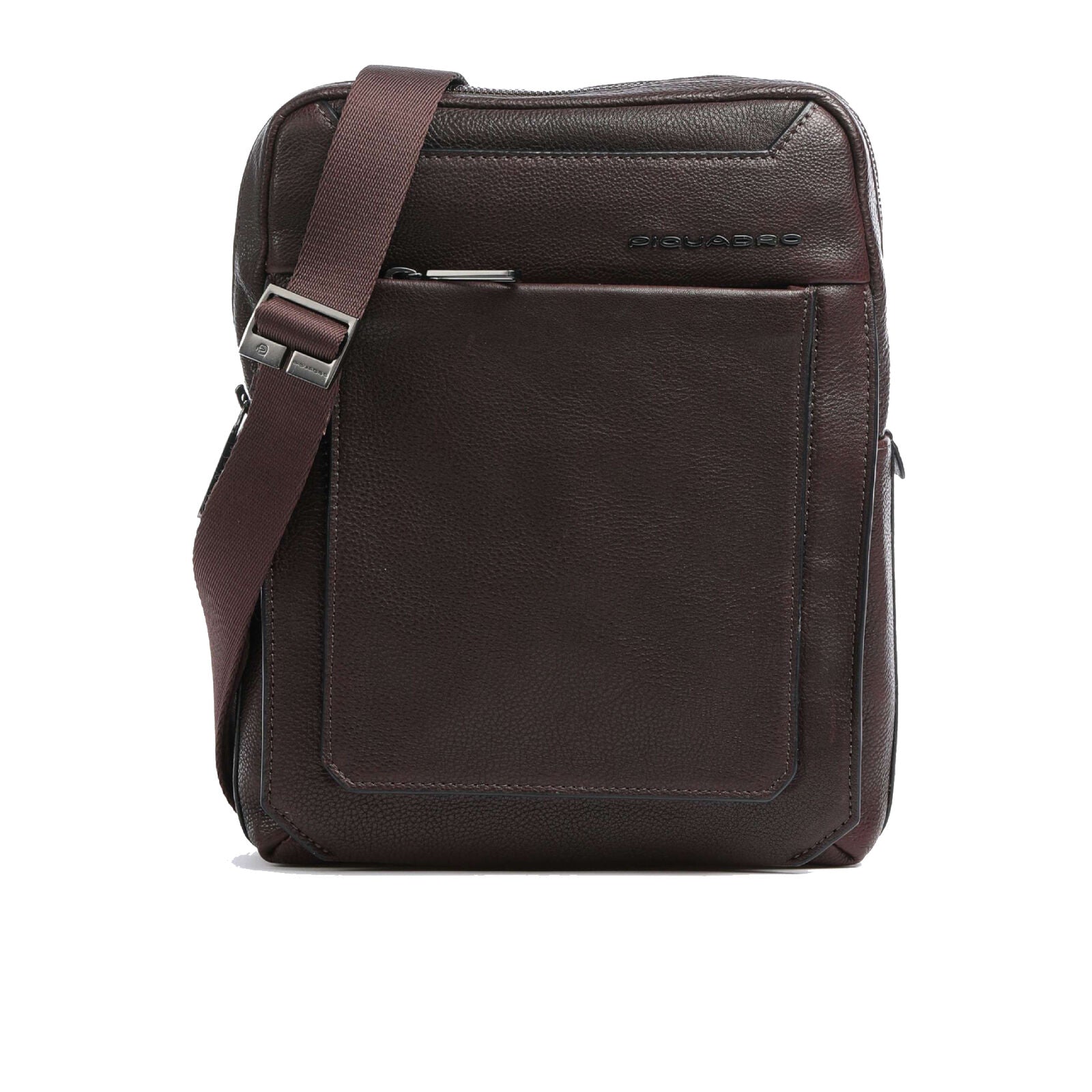 Piquadro, Tallin, Mic, Geantă de piele crossbody, Maro, CA1816W108, 21,5 x 27 x 7 cm, Pentru bărbați - Olmarkt