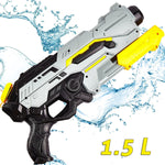 Pistol cu Apa de Inalta Presiune pentru Copii, Flippy, Jucarie Pistol cu Apa, Capacitate 1.5 L, 43 x 20 x 4 cm,