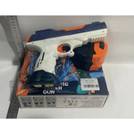 Pistol cu Apa Electric, Flippy, 2 Rezervoare 75/350 ml, din ABS+Silicon, Baterie, Incarcare USB, Conectare la Furtun,