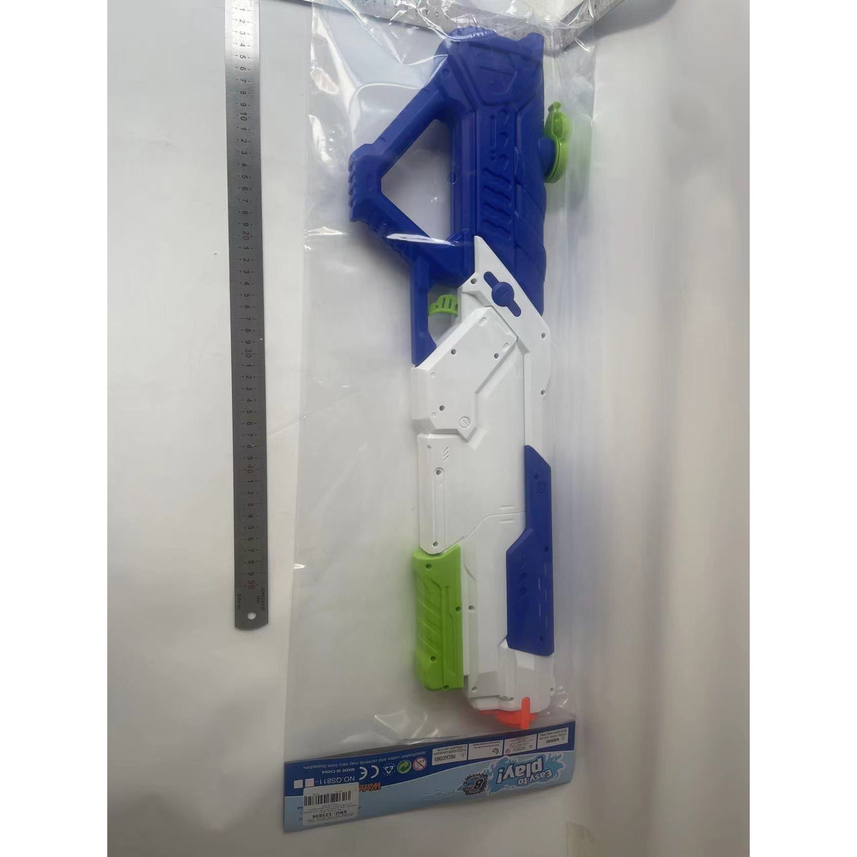Pistol cu Apa pentru Copii, Rezervor, Pentru Piscina/Plaja, Flippy, 6ani+, Multicolor, 1200ML