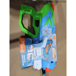 Pistol cu Apa pentru Copii, Flippy, Rezervor 900ml, Raza de Actiune 8m, 6ani+, 4 Duze, Verde