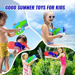 Pistol cu Apa pentru Copii, Rezervor, Pentru Piscina/Plaja, Flippy, 6ani+, Verde/Albastru, 550ML