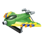 Jucaruie cu Lansator pentru Copii, Flippy, Lanseaza Manual, Tinta, Avion, 20 de Gloante din Material Moale, Joc