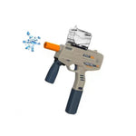 Mitraliera de jucarie electrica Flippy cu bile de hidrogen de gel, gun bluster, tragere in rafala, varsta peste 6 ani,