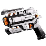 Pistol Manual cu Apa, Flippy, Jucarie Pistol cu Apa Sigur Pentru Copii, Design Nou S-Shooter Atractiv, 23 x 14.5 cm,