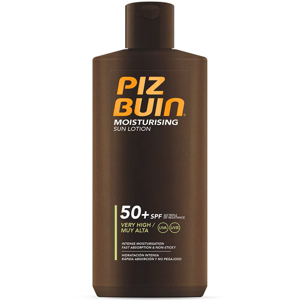 Piz Buin, Moisturizing, Sun Protection, Sunscreen Lotion, SPF 50, 200 ml