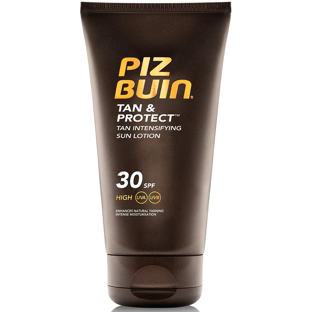 Piz Buin, Tan & Protect, Accelerates Natural Tanning, Sunscreen Lotion, SPF 30, 150 ml