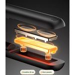 Placa de Par fara Fir, Flippy, Adaptor Tip C, Tensiune 5V, Capacitate Baterie 3000 mAh, Indreptat, Ondulat, 4 Trepte de