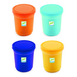 Plastilina 4 tuburi culori nature, Djeco