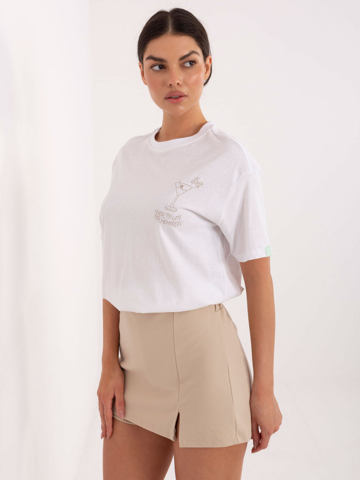 Tricou damă alb