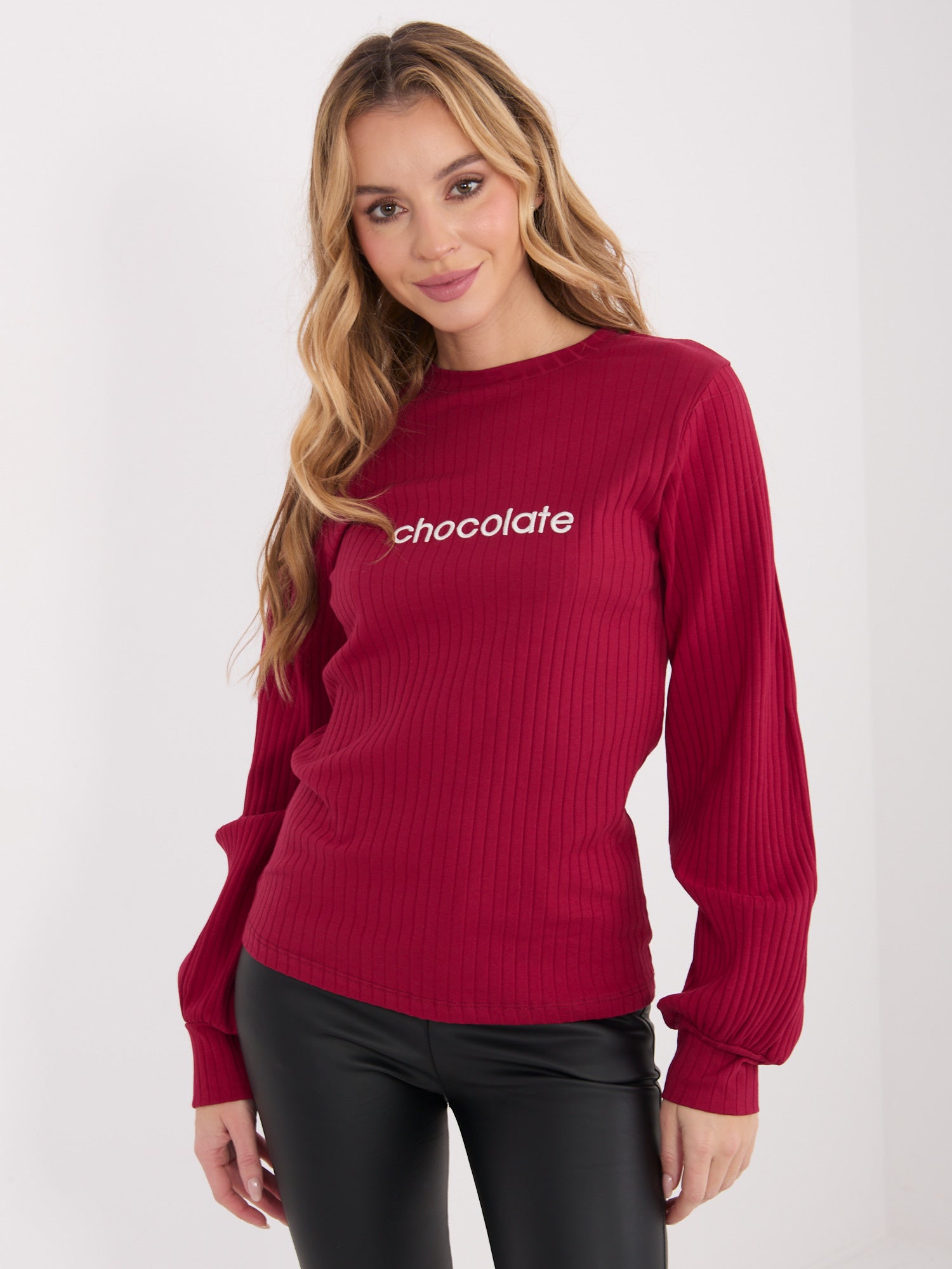 Bluză damă burgundy