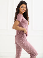 Pijamale roz inchis
