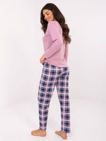 Pijamale roz inchis