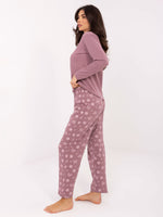 Pijamale roz inchis