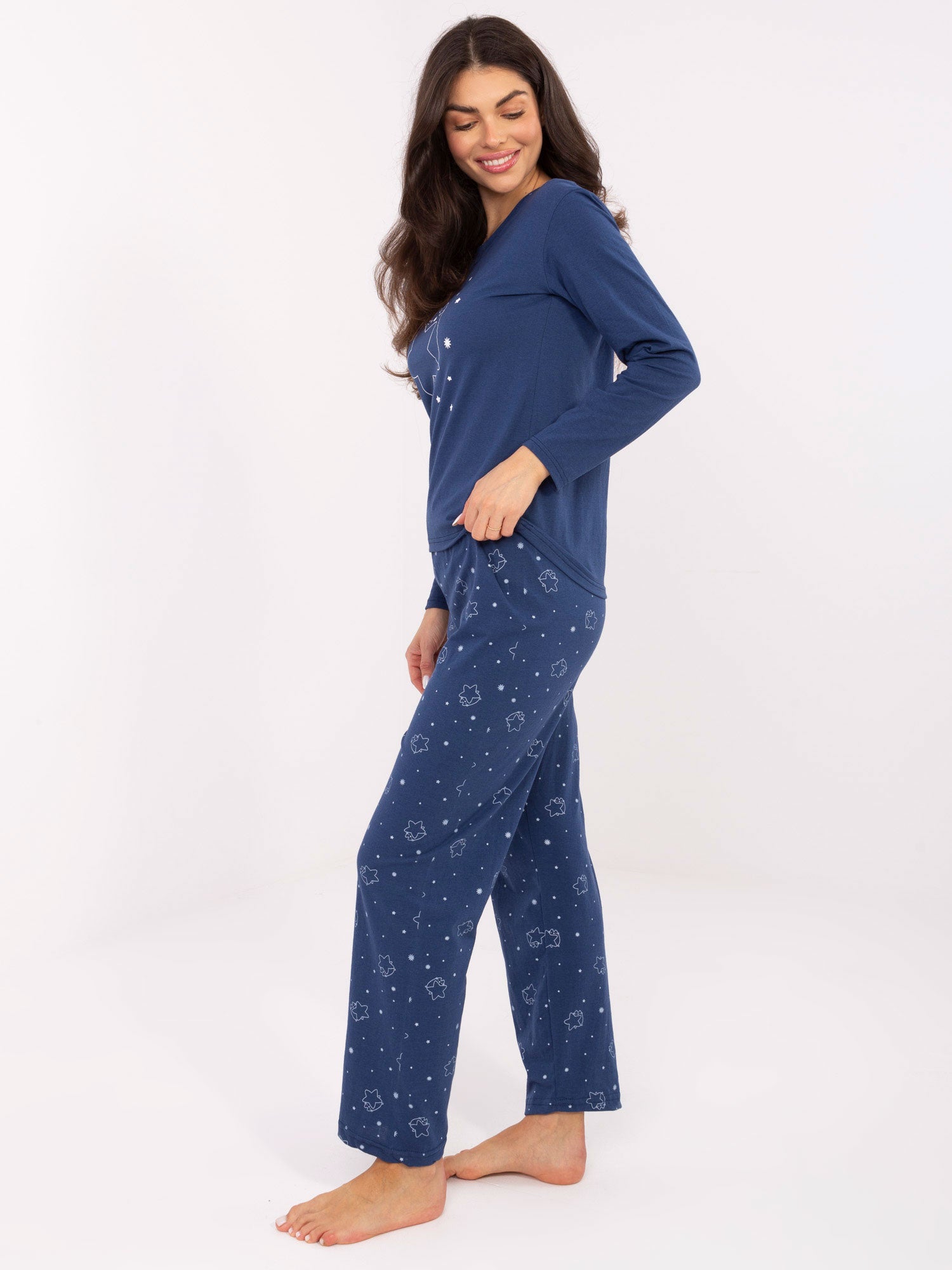 Pijamale albastru inchis