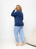 Pijamale albastru inchis