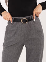 Pantaloni damă gri închis