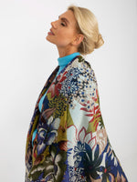 Șal din bumbac cu model floral