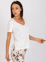 Tricou damă ecru