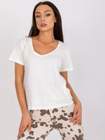 Tricou damă ecru