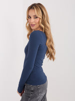 Bluză damă bleumarin