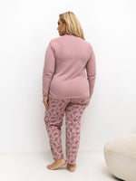 Pijamale roz deschis