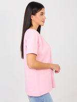 Tricou damă roz deschis