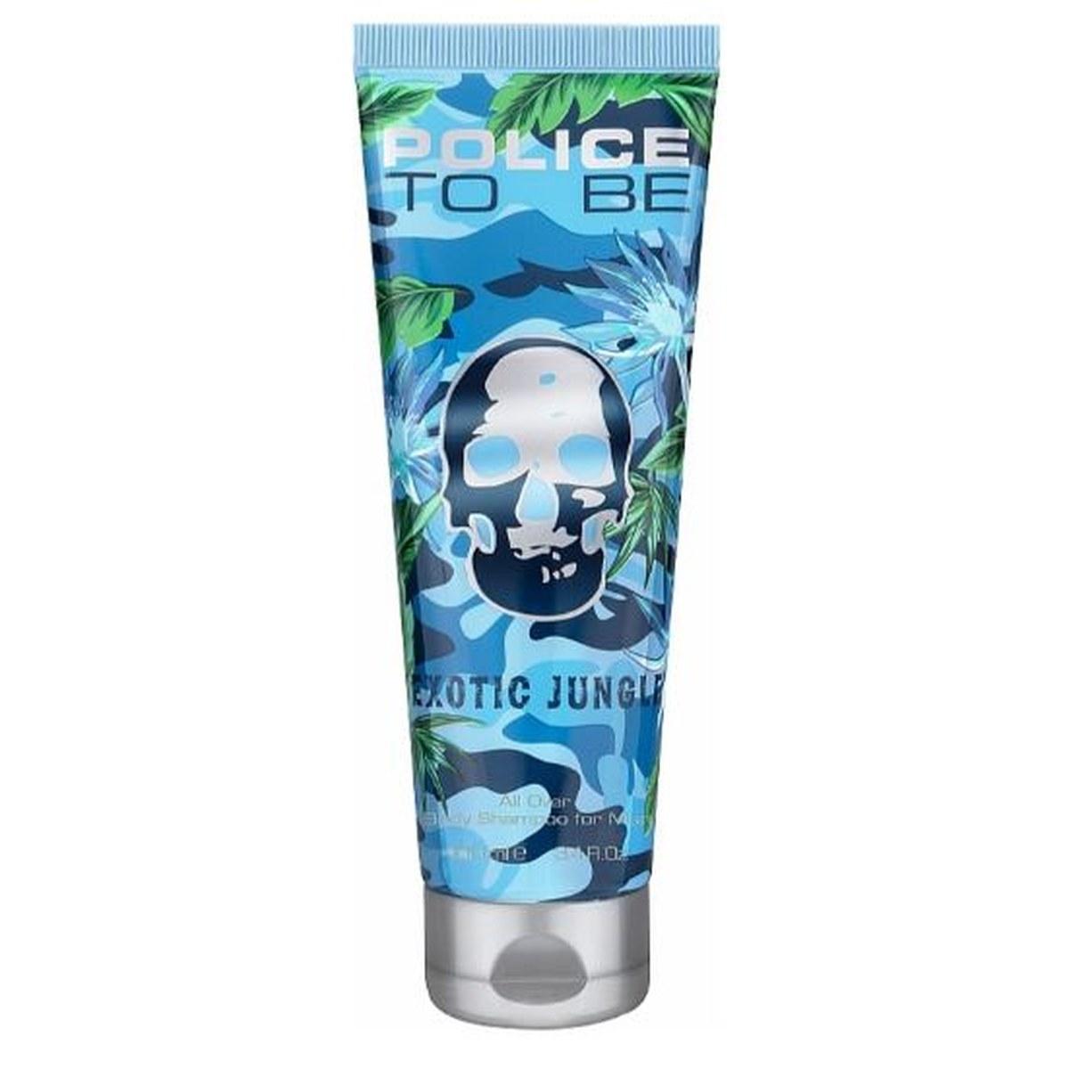 Police, To Be Exotic Jungle, Moale, Gel de duș, Întregul corp, 100 ml