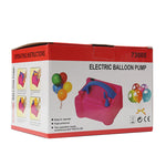 Pompa Electrica Pentru Umflat Baloane, 600 W, Roz cu albastru