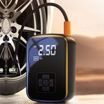 Pompa de Aer Wireless, Flippy, Portabila, 150 PSI, Pentru Anvelope si Mingi, Baterie 2000 mAh, Afisaj Digital, 12.7 x