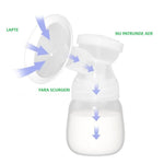 Pompa de San Electrica 2 in 1, Flippy, cu 2 Biberoane, Capacitate 180 ml, Incarcare USB Tip C, 1200 mAh, 2 Moduri, 9