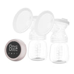 Pompa de San Electrica 2 in 1, Flippy, cu 2 Biberoane, Capacitate 180 ml, Incarcare USB Tip C, 1200 mAh, 2 Moduri, 9