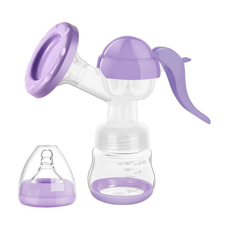 Pompa de San Manuala Multifunctionala, Flippy, Portabila, cu Tetina pentru Biberon, Anti-Scurgere, Anti-Reflux, 17x18