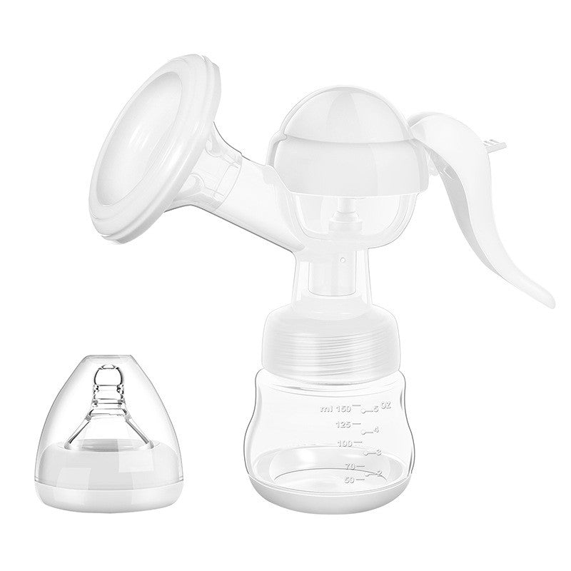 Pompa de San Manuala Multifunctionala, Flippy, Portabila, cu Tetina pentru Biberon, Anti-Scurgere, Anti-Reflux, 17x18