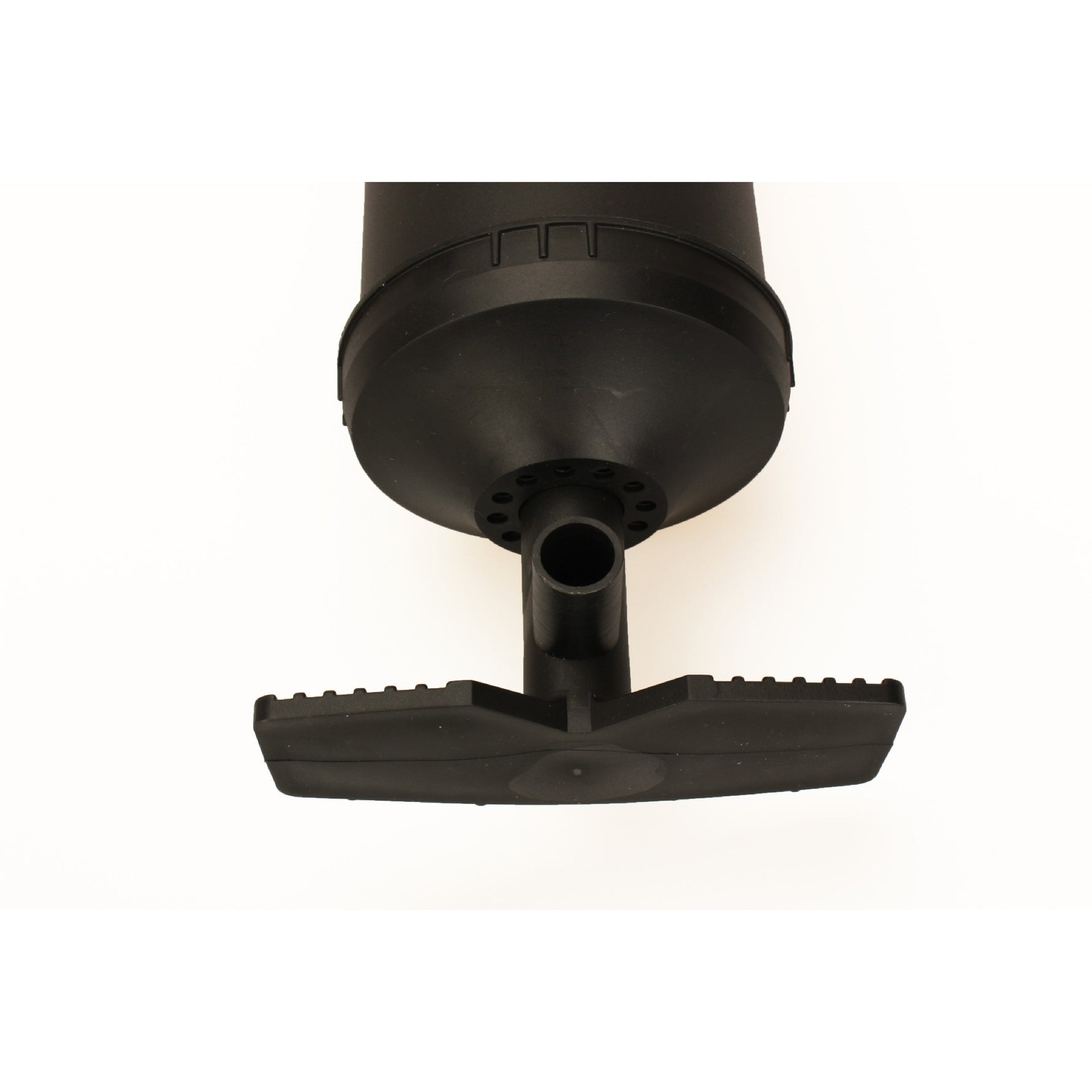 Pompa manuala pentru umflat obiecte gonflabile , colace , saltele , cu 3 adaptori pentru interconectare si furtun,