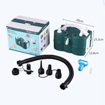 Pompa Electrica de Umflat Baloane, Flippy, cu Doua Iesiri, Accesorii Incluse, 220V, Putere 600W, Accesorii petrecere,
