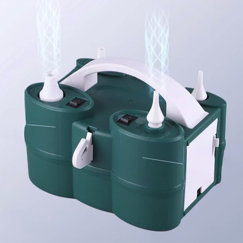Pompa Electrica de Umflat Baloane, Flippy, cu Doua Iesiri, Accesorii Incluse, 220V, Putere 600W, Accesorii petrecere,