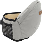Port-Bebe Ergonomic Ajustabil cu Scaun, 3 Pozitii, Bumbac Respirabil, pentru Copii 0-3 Ani, 20 kg Maxim, 25 x 22 x 18