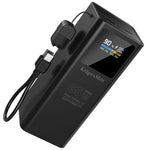 Power Bank 20000mAh 65W QC3.0 PD3.0 USB-C /USB-A Afisaj LCD Kruger&Matz KM0914